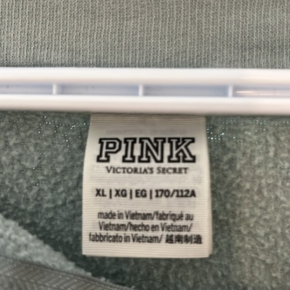 PINK/Victorias Secret Cropped Zip Up - Picture 5 of 5